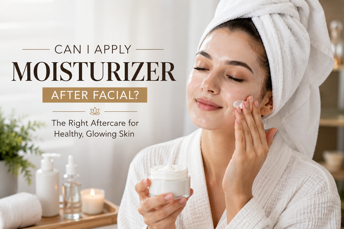 can i apply moisturizer after facial 