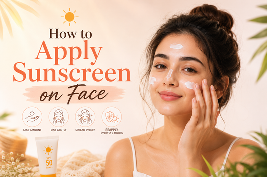 How to Apply Sunscreen on Face