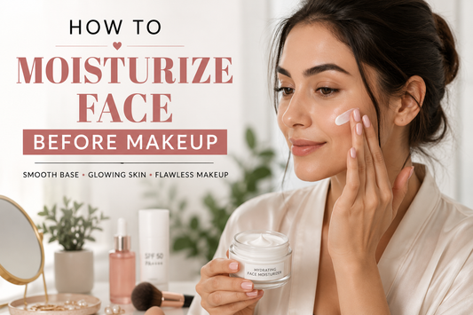 moisturize face before makeup
