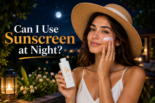 Can I Use Sunscreen at Night?