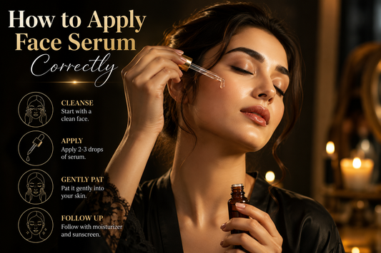 How to Apply Face Serum Correctly