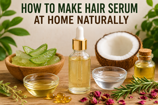 how to make hair serum at home naturally