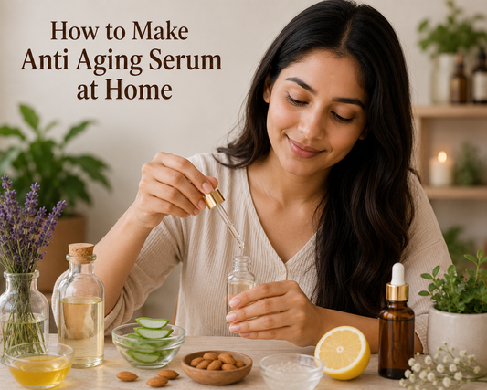 how to make anti aging serum at home