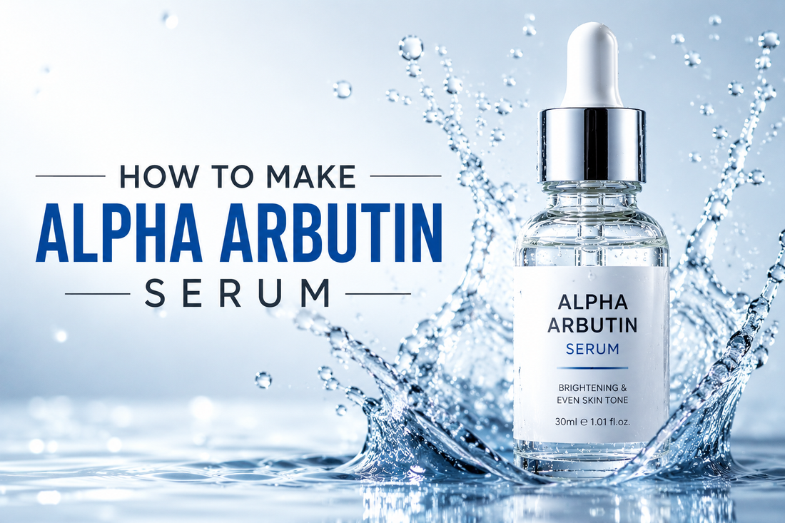how to make alpha arbutin serum