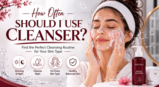 how often should I use a cleanser