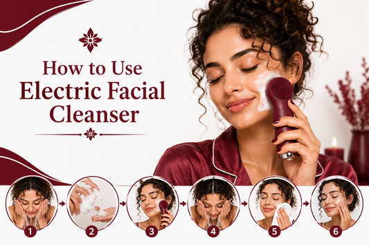 How to Use Electric Facial Cleanser?