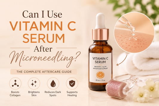 Can I Use Vitamin C Serum After Microneedling?