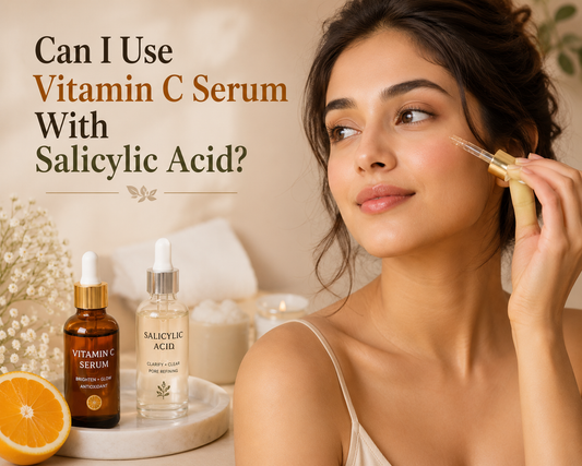  Can I Use Vitamin C Serum With Salicylic Acid?
