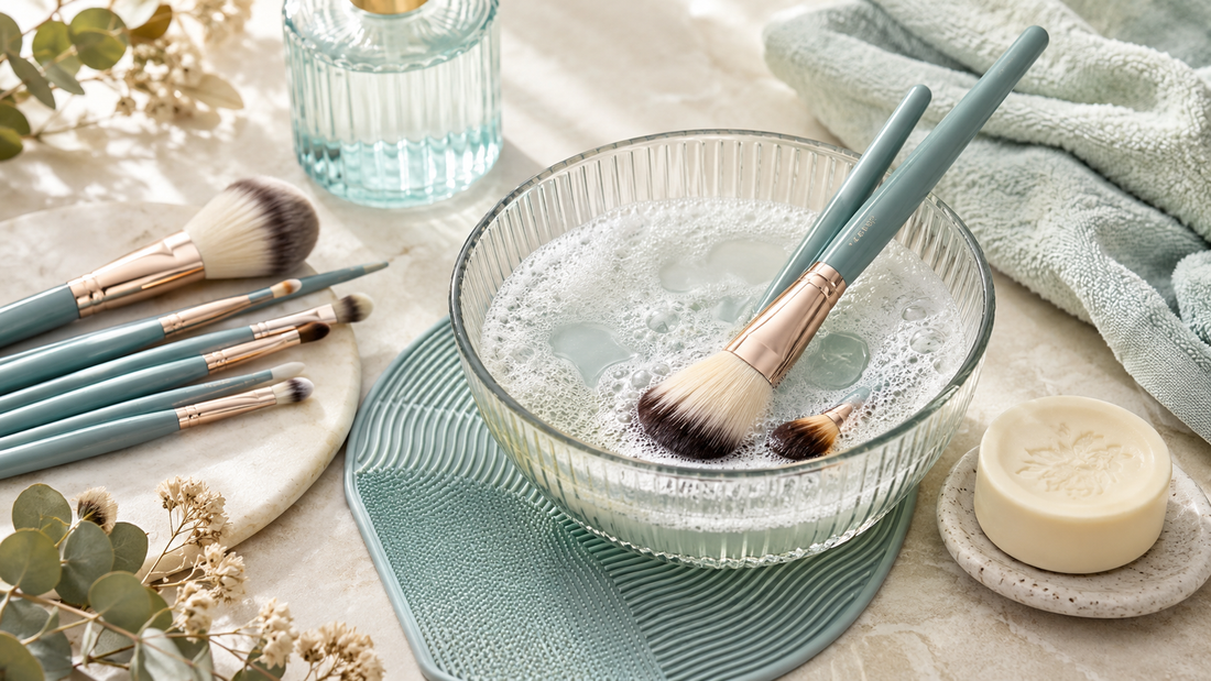 how to clean makeup brushes