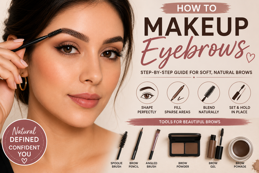 how to makeup eyebrows