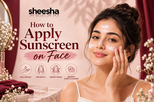 How to Apply Sunscreen on Face