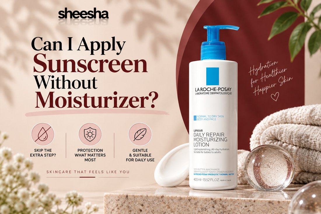 Can I Apply Sunscreen Without Moisturizer?