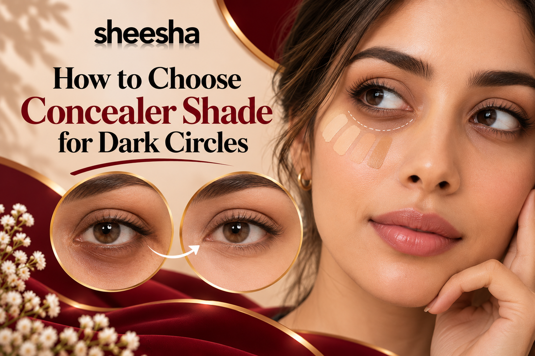 How to Choose Concealer Shade for Dark Circles