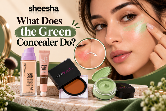 What Does the Green Concealer Do