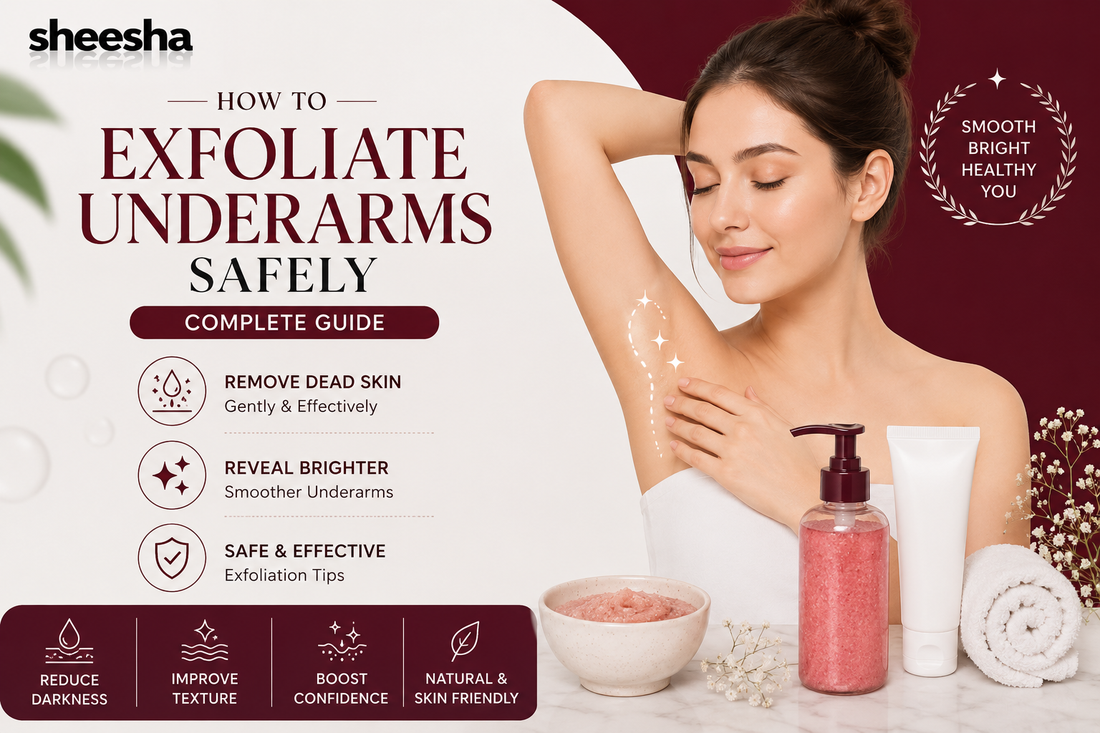 How to Exfoliate Underarms Safely