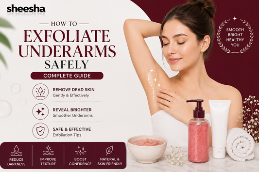 How to Exfoliate Underarms Safely