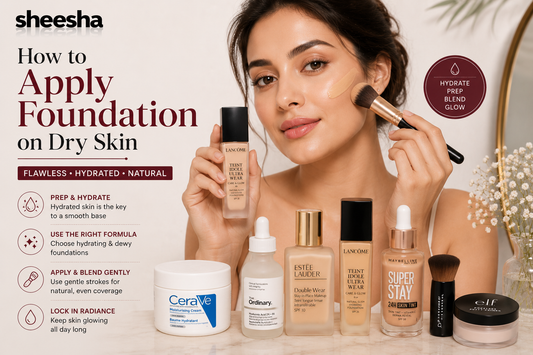 How to Apply Foundation on Dry Skin