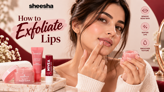 How to Exfoliate Lips