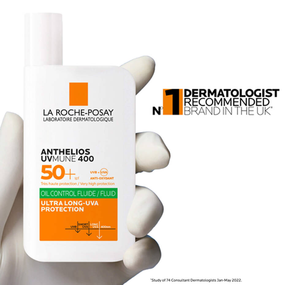 La Roche Posay Anthelios UVMUNE 400 SPF50 Oil Control Fluid Sunscreen - sheesha
