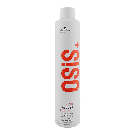 Schwarzkopf Osis+ Freeze Hold Fixation Strong Hold Hair Spray  500ml - sheesha