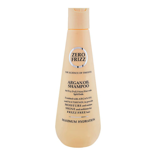 Zero Frizz The Science Of Smooth Argan Oil Hair Shampoo 355ml - sheesha