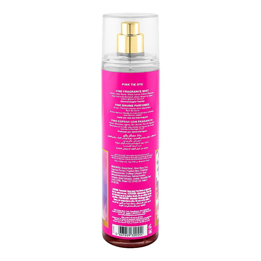 Pink Tie Dye Bath and Body Works fragrance mist 236ml - Sheesha