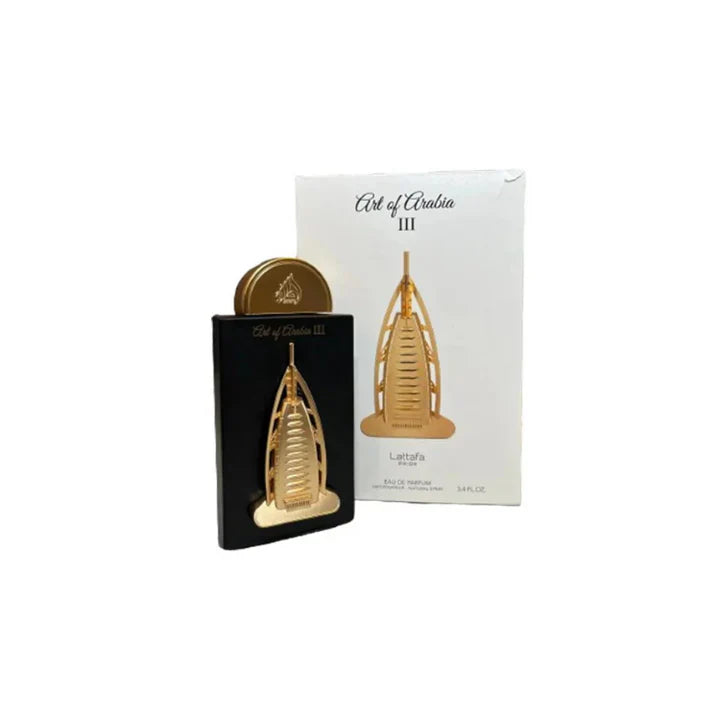 Lattaf pride Art of Arabia III EDP Perfume For Men And Women 100ML - sheesha