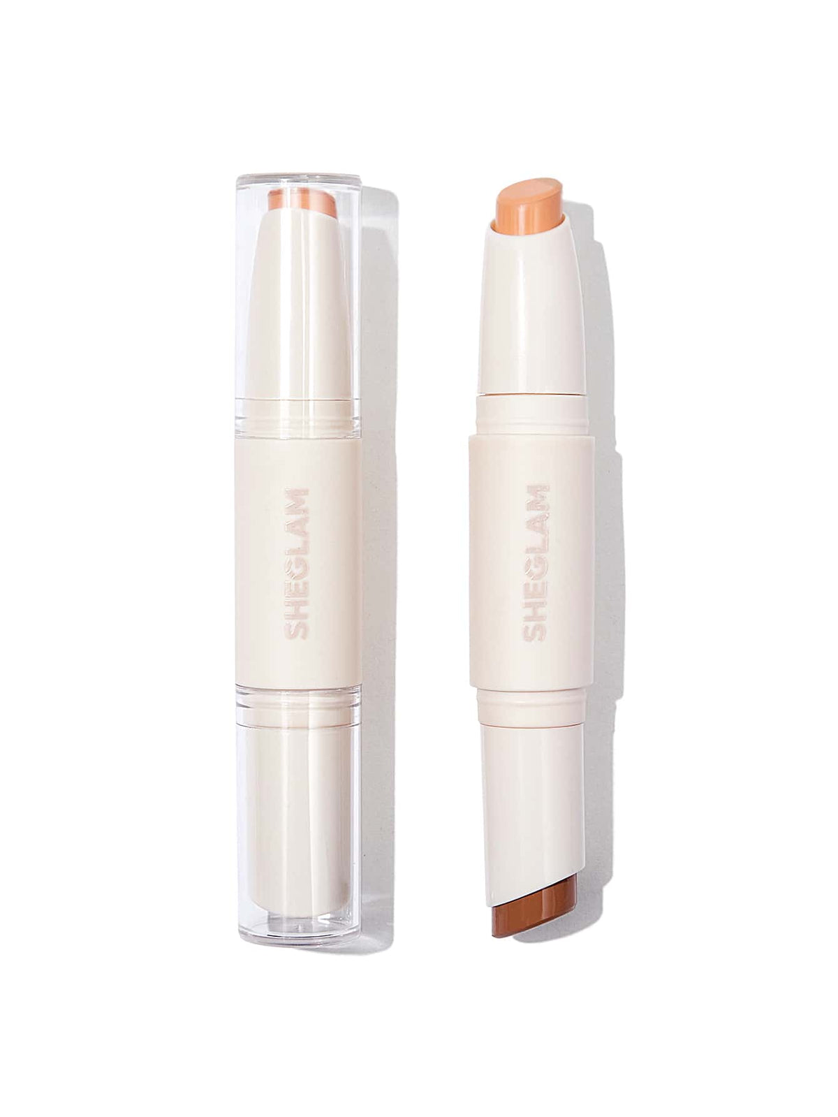 SHEGLAM Color & Sculpt Bronzer and Contour Stick – Nude & Cocoa - sheesha