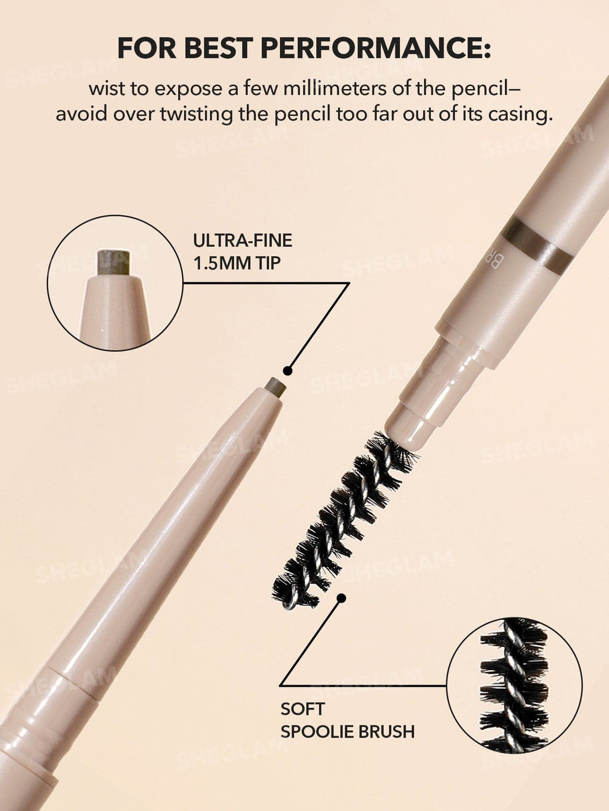 SHEGLAM Insta Fill Brow Pencil