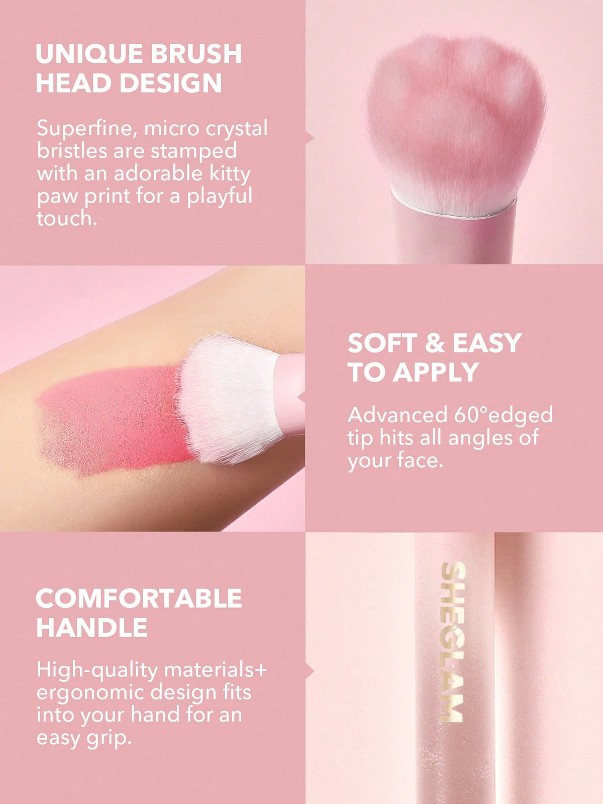 Sheglam Color Bloom Liquid Blush Brush - sheesha