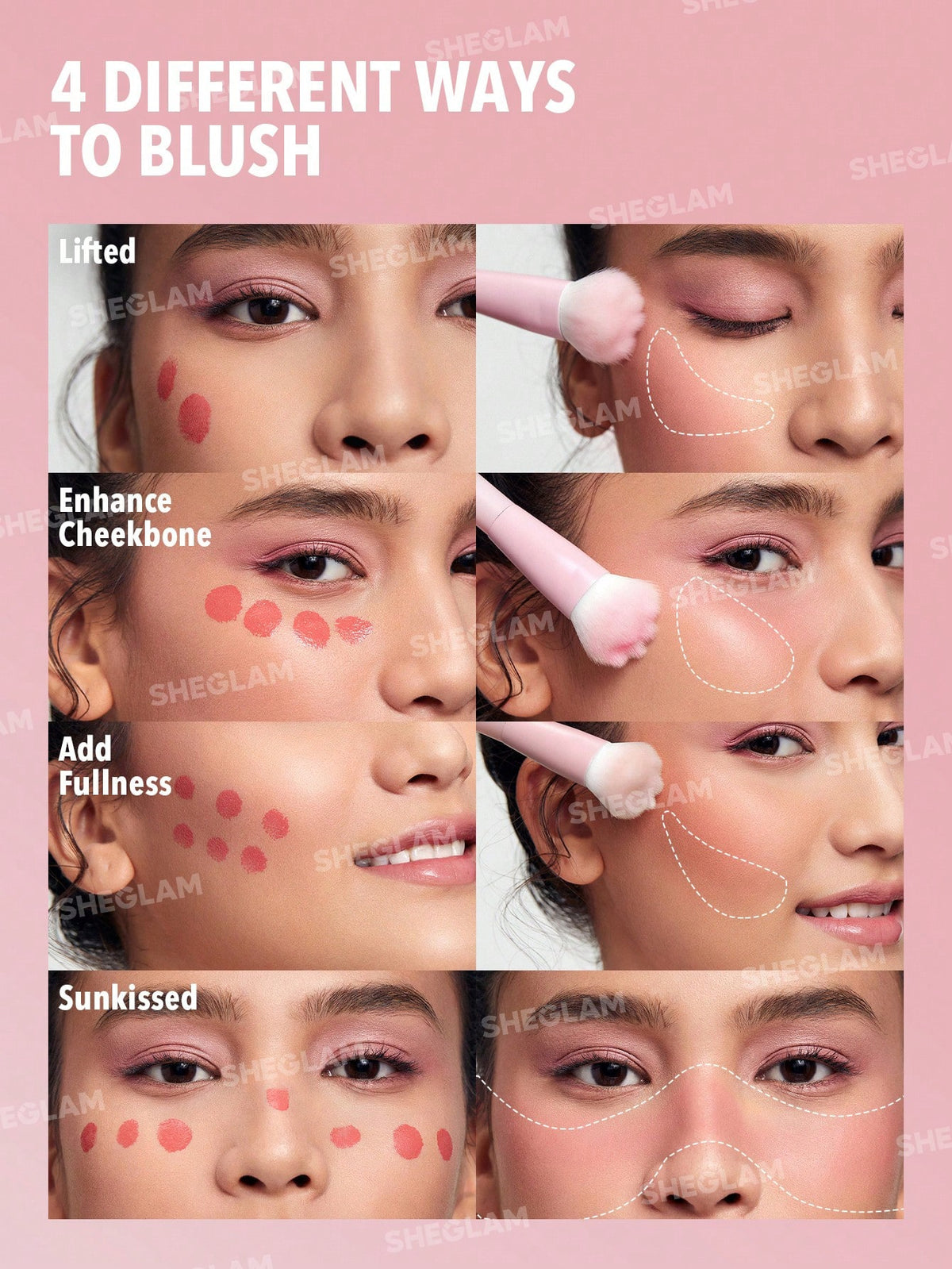 Sheglam Color Bloom Liquid Blush Brush - sheesha