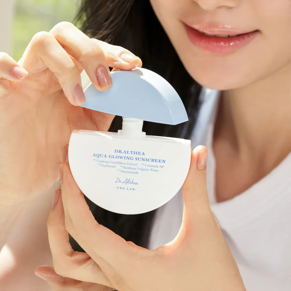 Dr. Althea Aqua Glowing Sunscreen SP50 45ml - sheesha