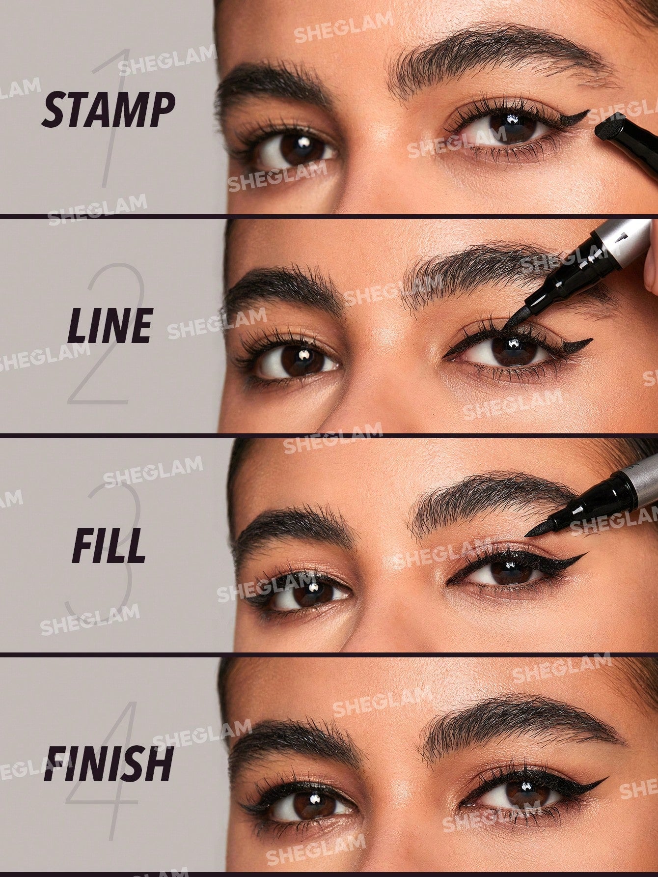 SHEGLAM Wing It Waterproof Eye Liner Duo - sheesha