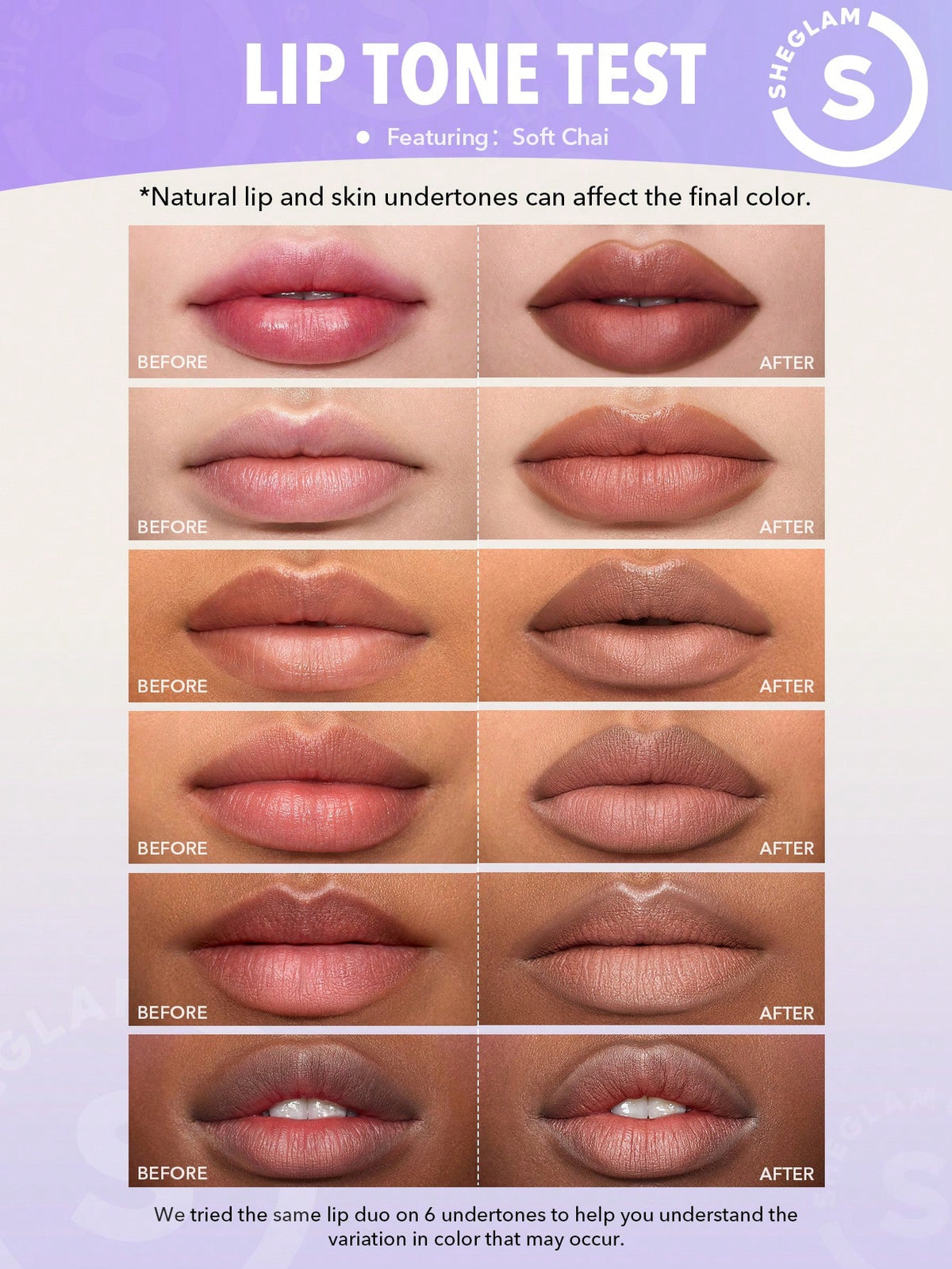 SHEGLAM 2-in-1 Glam 101 Lipstick and Liner Duo