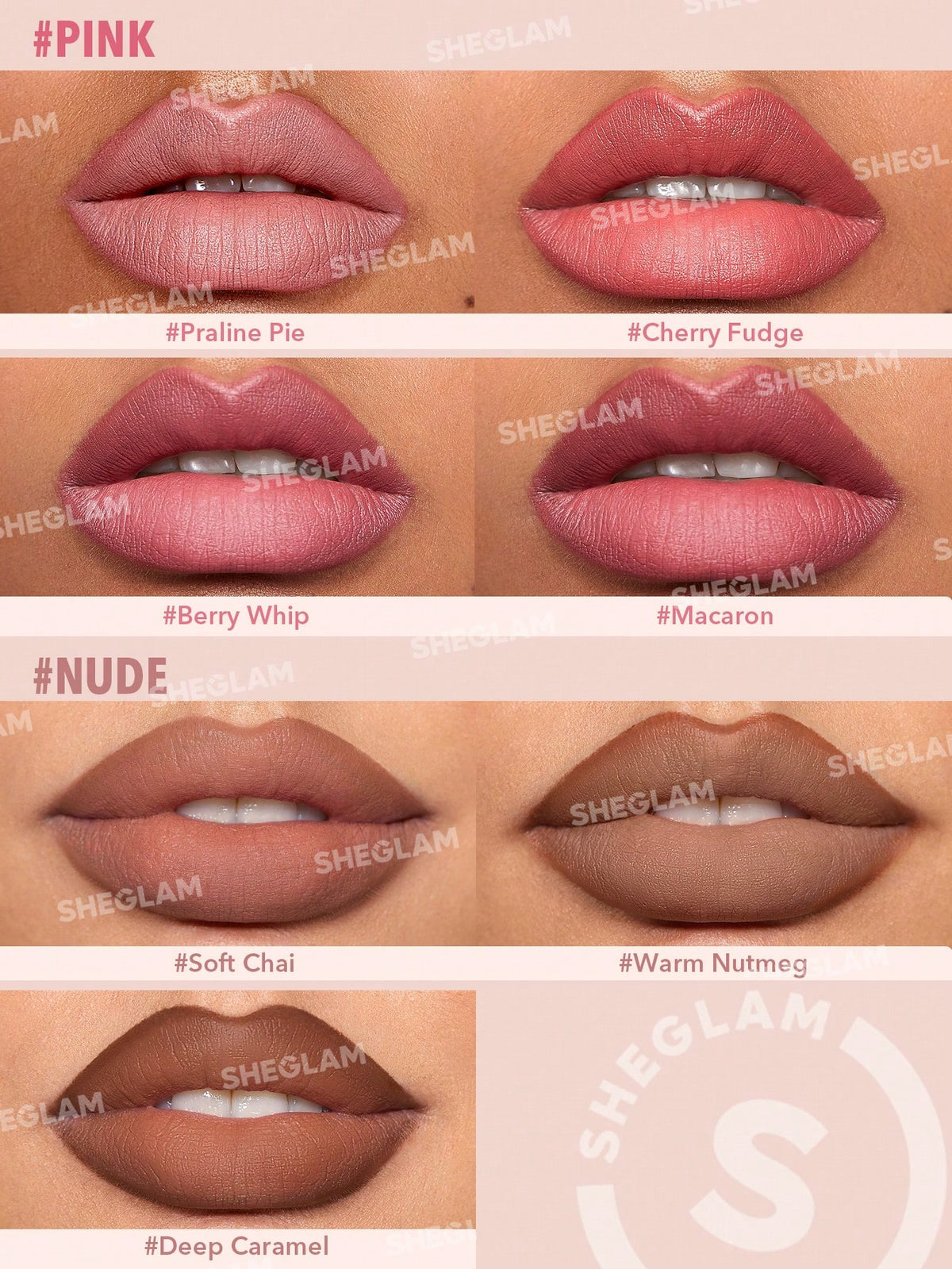 SHEGLAM 2-in-1 Glam 101 Lipstick and Liner Duo