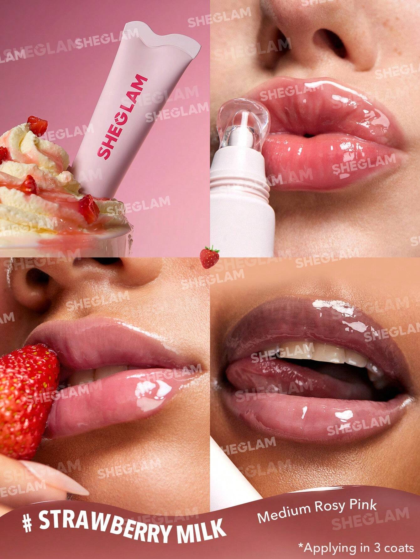 Sheglam Crystal Glaze Moisturizing Lip Care Cream Kit - sheesha