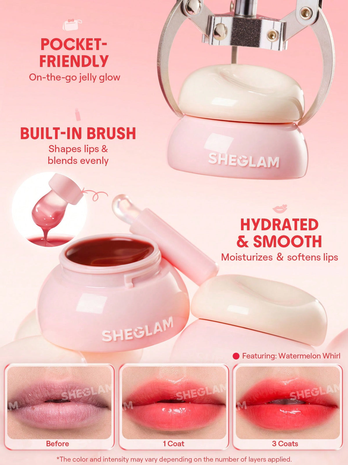 Sheglam Hydra Jelly Pocket Lip Jam - sheesha