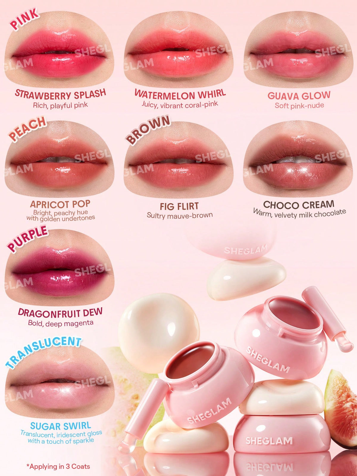 Sheglam Hydra Jelly Pocket Lip Jam - sheesha