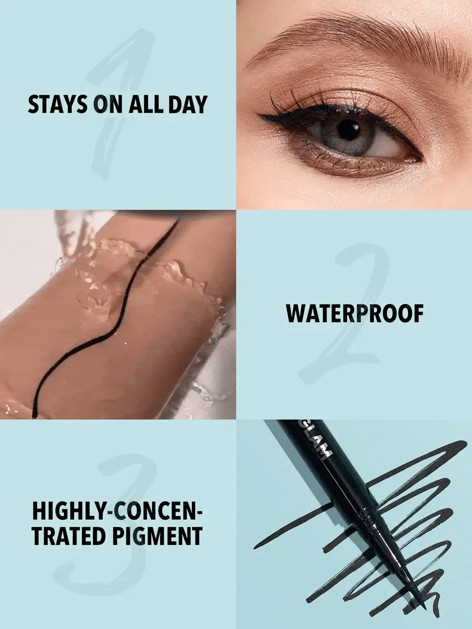 Sheglam Pro Precision Waterproof Liquid Eyeliner - sheesha