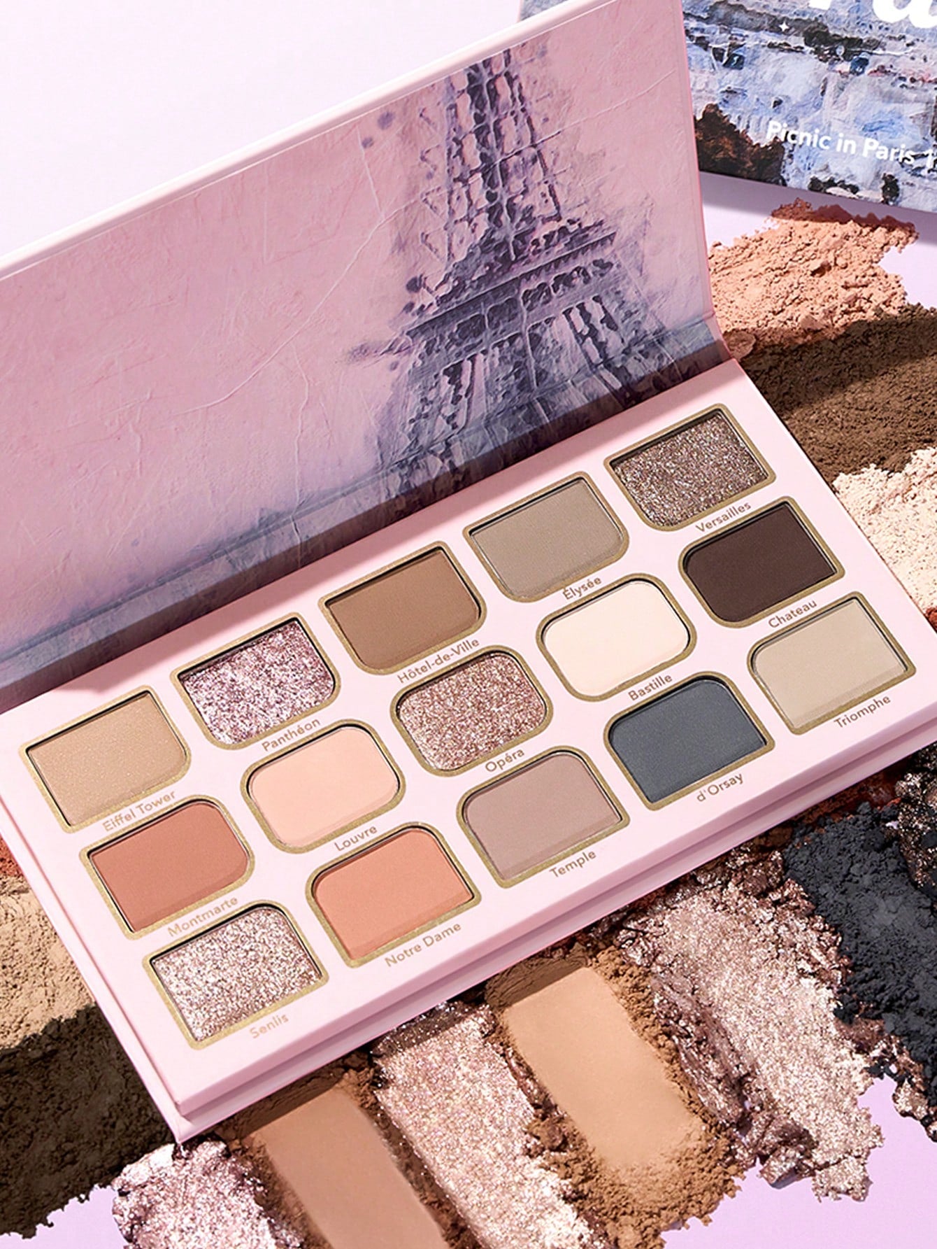 Sheglam Picnic in Paris 15-Pan Palette - sheesha