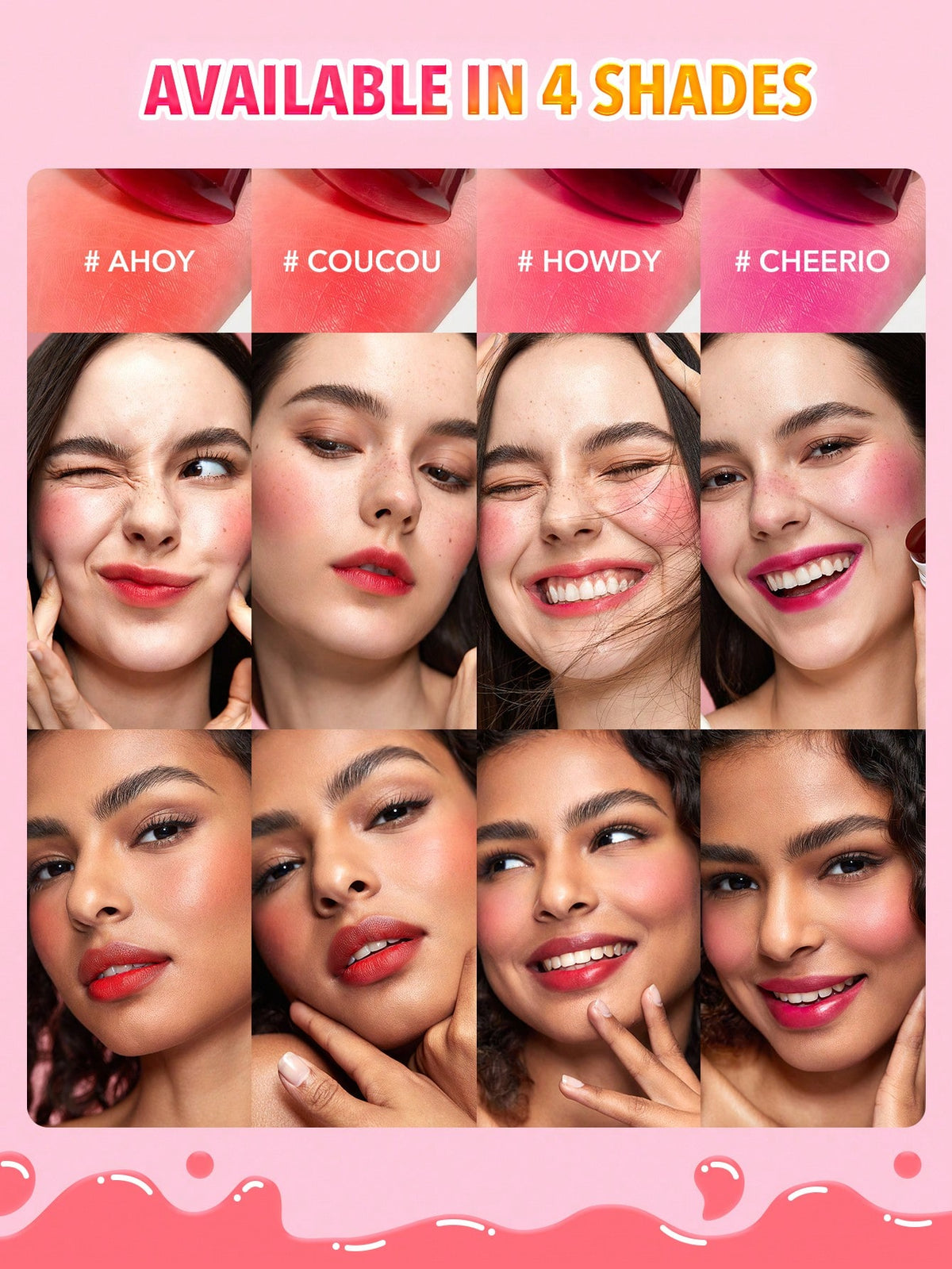 SHEGLAM Jelly Licious Hydrating Lip and Blush Tint