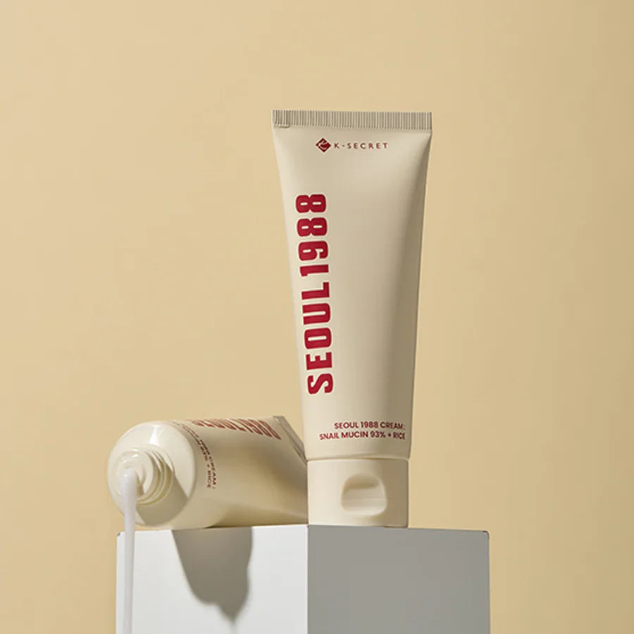 K-Secret Seoul 1988 Snail Mucin 93% + Rice Cream 100ml - sheesha