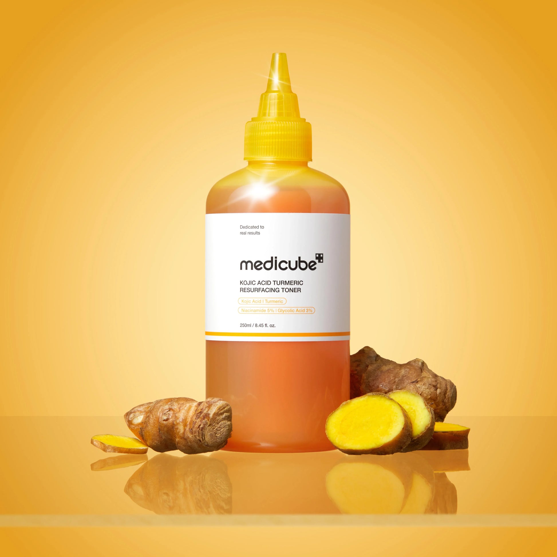 Medicube Kojic Acid Turmeric Resurfacing Toner 250ml - sheesha