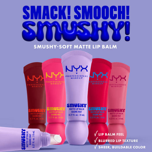 NYX Smushy Matte Lip Balm - sheesha