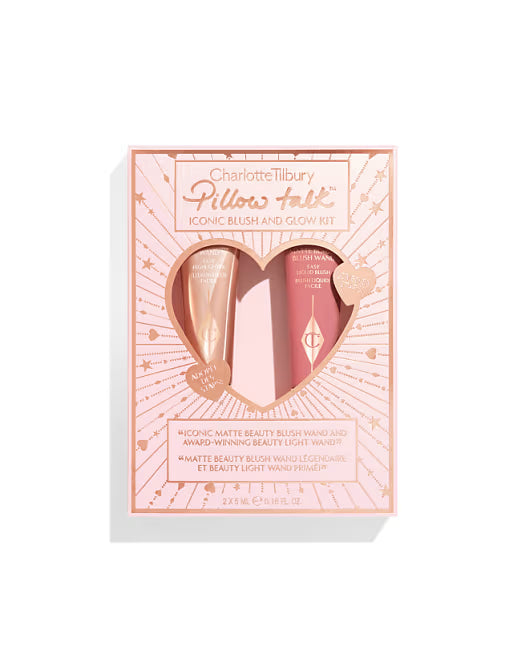 Charlotte Tilbury Pillow Talk Iconic Blush & Glow Kit