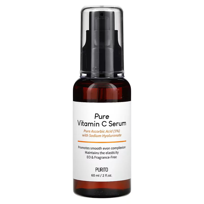 Purito Pure Vitamin C Serum Pure Ascorbic Acid 5% 60ml - sheesha