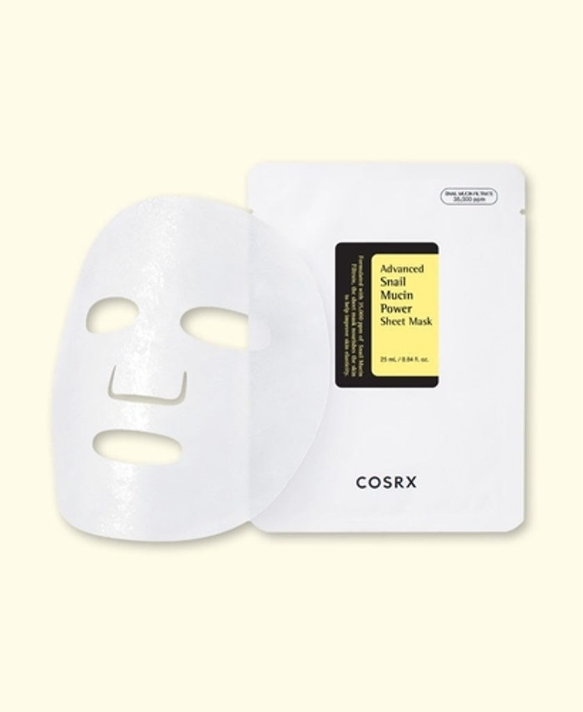 Cosr X Advanced Snail Mucin Power Sheet Mask - sheesha