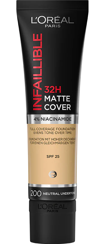 Loreal Infallible 24H Matte Cover Foundation 30ml - sheesha