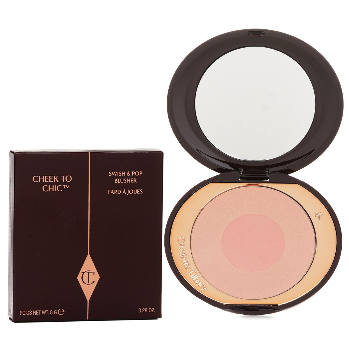 Charlotte Tilbury Cheek to Chic Swish and Glow Blusher