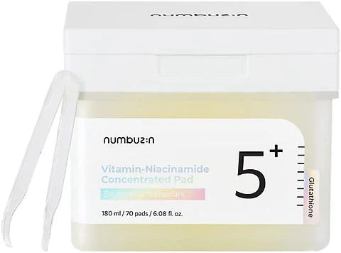 Numbuzin No.5+ Vitamin-Niacinamide Concentrated Pad Brightening Antioxidant 180ml - sheesha
